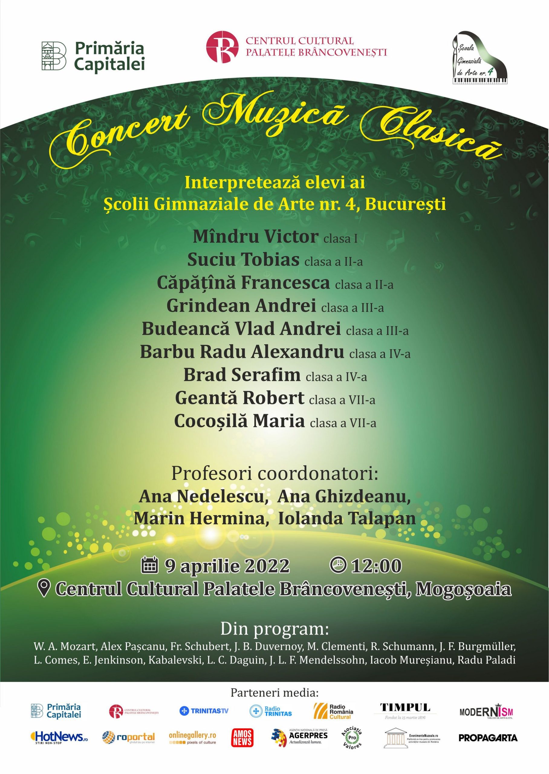 Read more about the article Concert Muzică Clasică